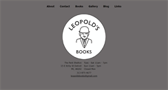 Desktop Screenshot of leopoldsbooks.com